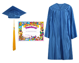 Pre-K Graduation Caps, Signs, and Certificates