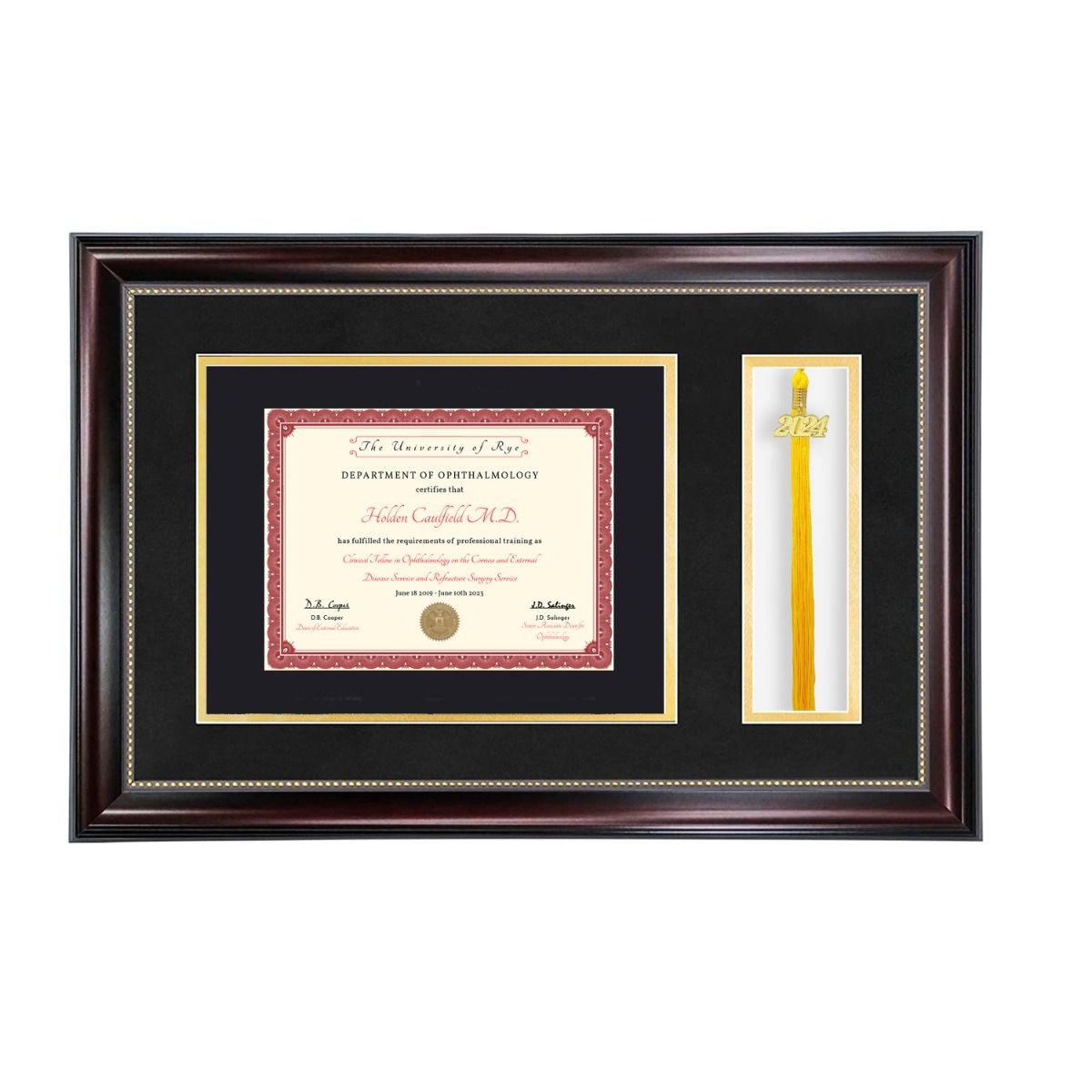 Diploma Frame and Tassel Holder