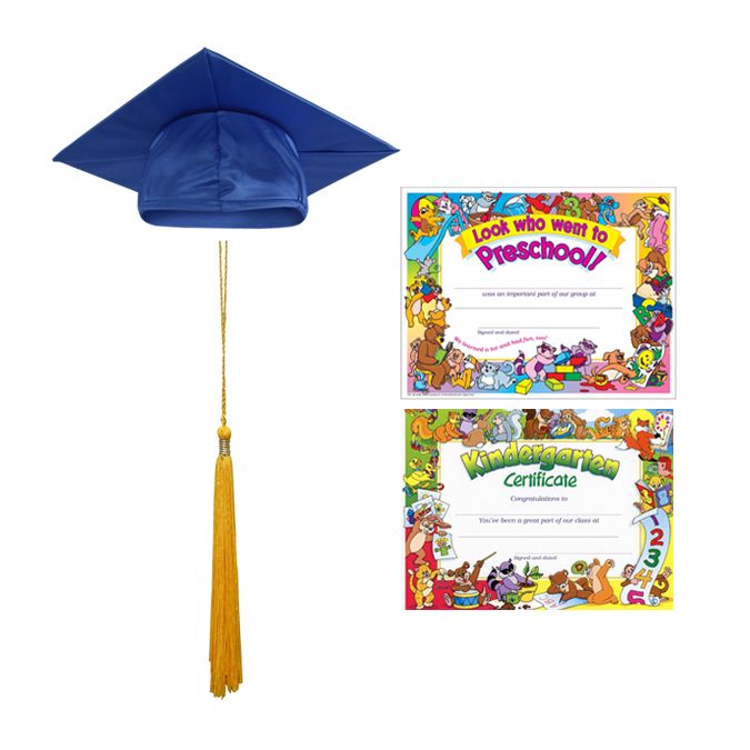 Certificate, Cap and Tassel  For Students 3'0