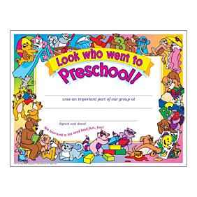 Preschool Diploma Certificate