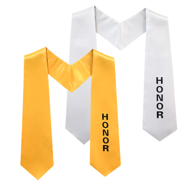 Cap, Gown,Tassel and Stole Set :  Shiny Finish