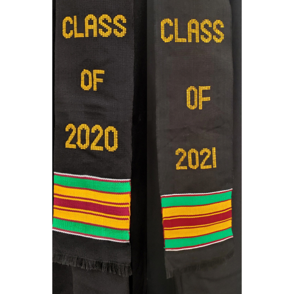 Authentic Kente Stole with Past Year