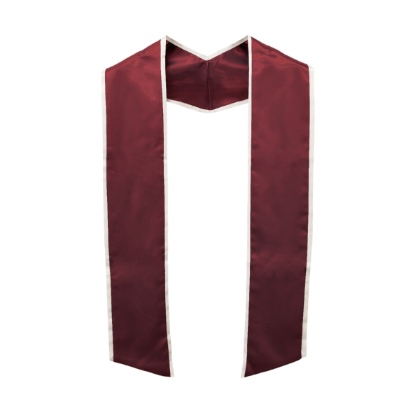 Cap, Gown,Tassel and Stole Set :  Shiny Finish