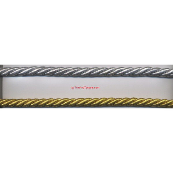 Solid Cord: 3/8 inch diameter (10 yards)