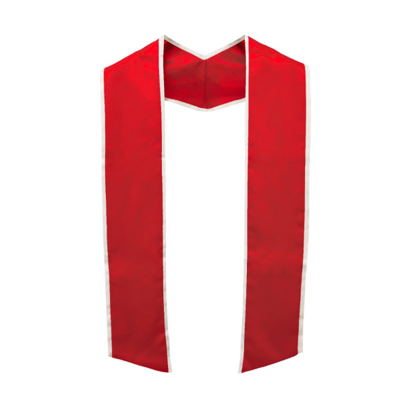 Cap, Gown,Tassel and Stole Set :  Shiny Finish