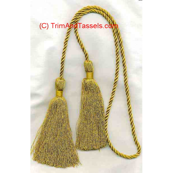 4 inch Tassels with 24 inch Cording (Pack of 10)