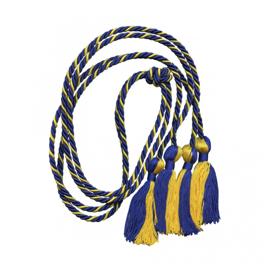 Triple-Tied Graduation Honor Cord - Mix colors for a unique look