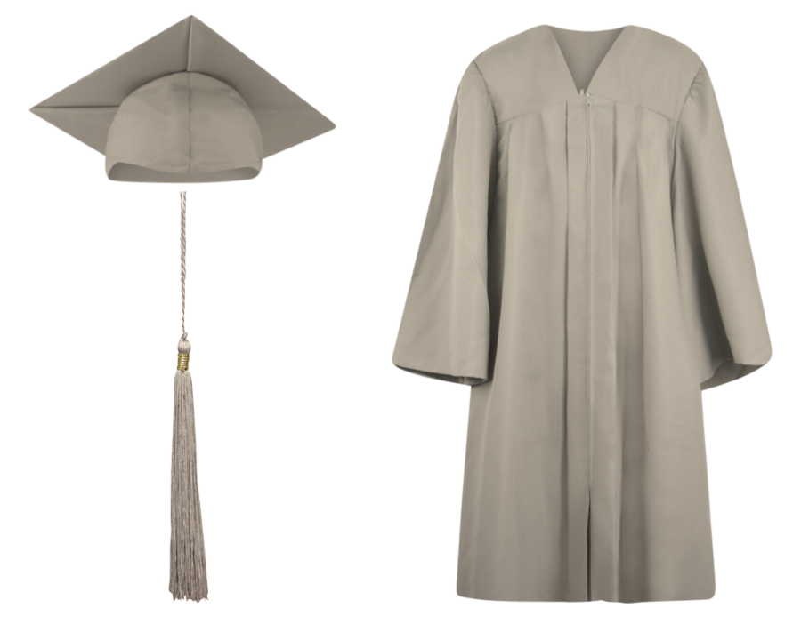 2024 Matte Royal Blue Cap and Gown W/ Matching Tassel Sizes 4'6 6'11  Academic Regalia Associates Bachelors Graduation Gowns 
