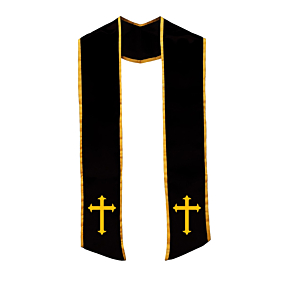 Custom Cross Printed Stole