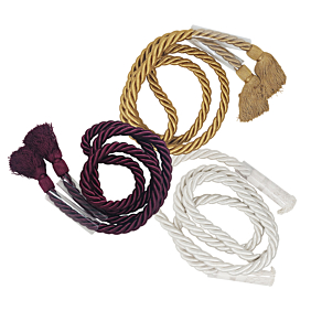 Cord with Tassels: 1 inch diameter