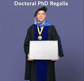 GODSU- Doctoral Set - PHD BLUE