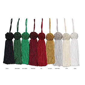 4" Tassel Turban Style Head (Pack of 5)