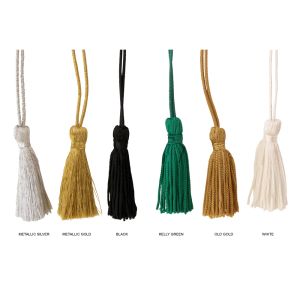 Elastic Loop Tassel: 11 inch loop (25/pack)