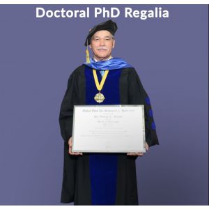 GODSU- Doctoral Set - PHD BLUE