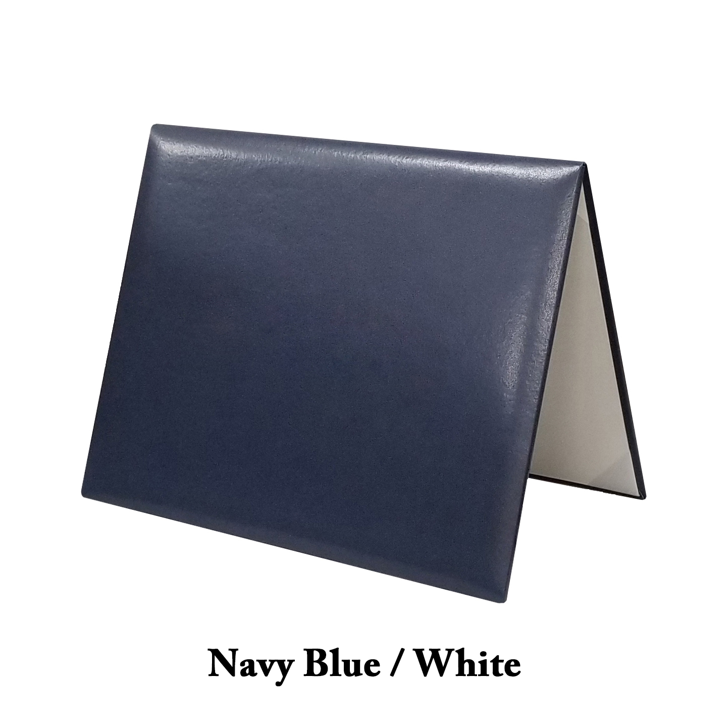Navy Blue Outside / White Inside