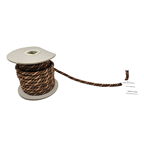 Clearance - Two-Color Twisted Cord: 3/8 inch diameter (10 yards)