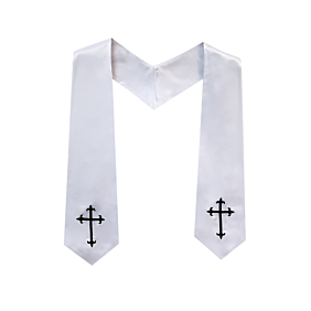 Cross Embroidered Stoles